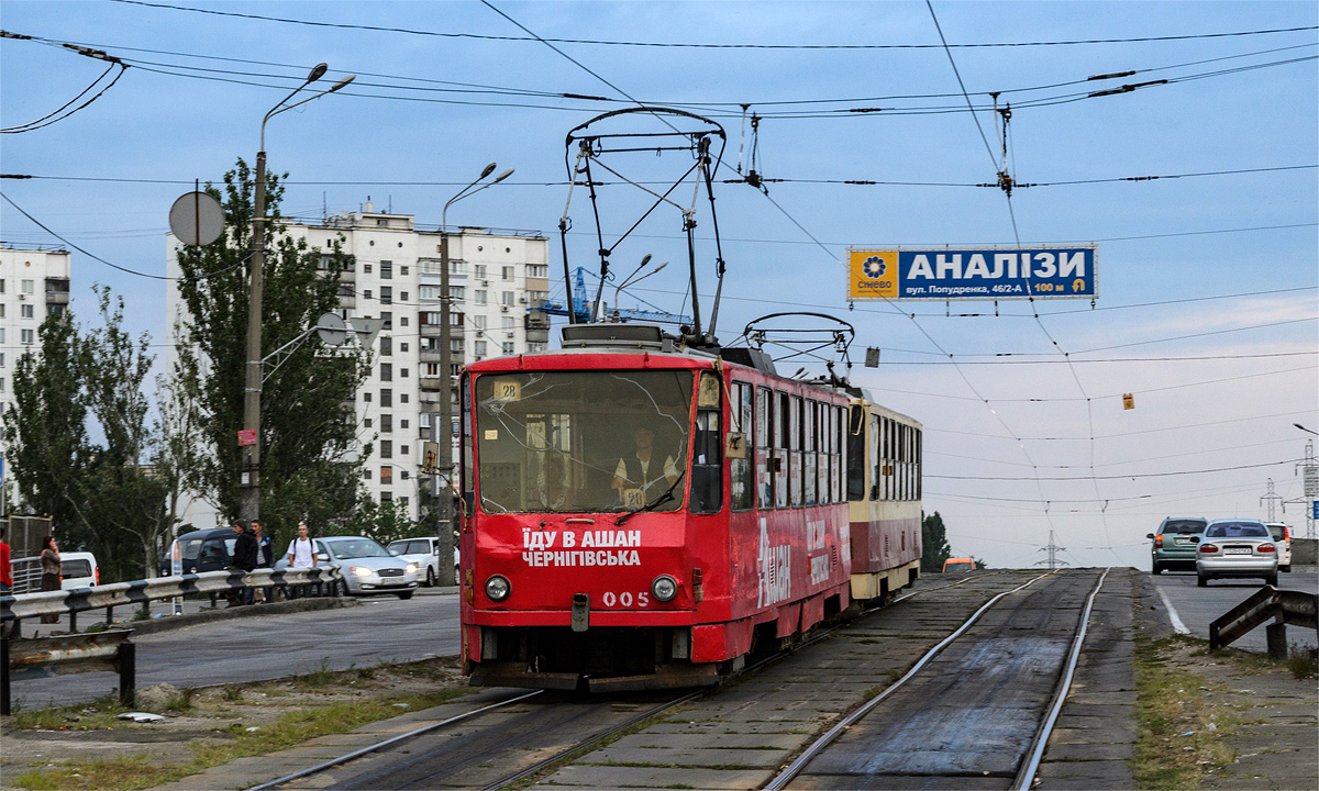 Киев, Tatra T6B5SU № 005