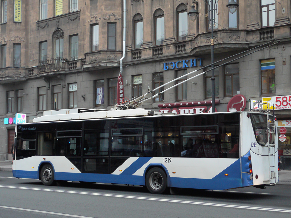 Санкт-Петербург, ВМЗ-5298.01 «Авангард» № 1219