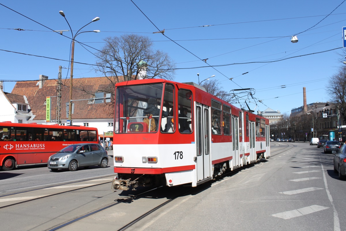 Таллин, Tatra KT4D № 178