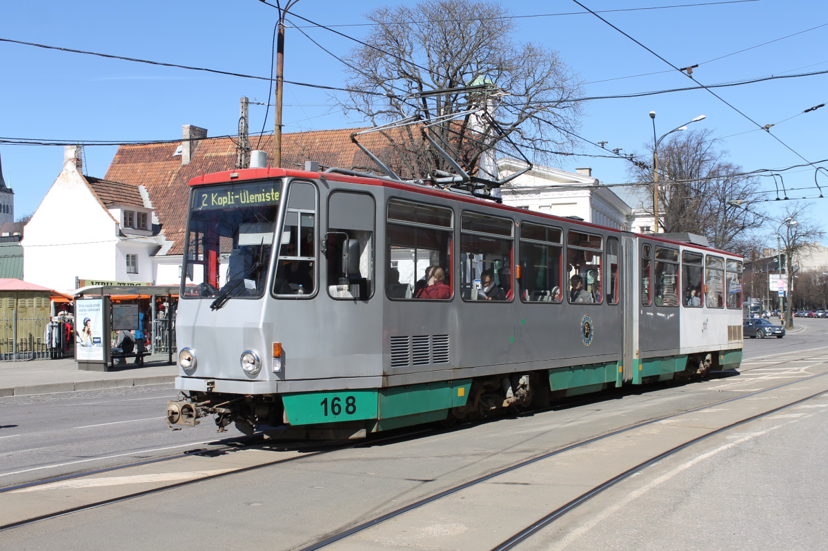 Таллин, Tatra KT4D № 168
