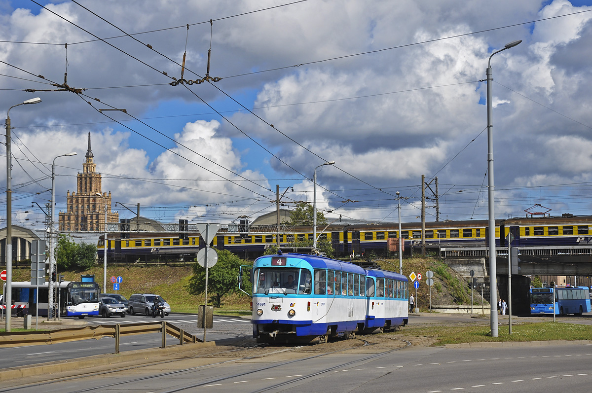 Riga, Tatra T3A Nr. 51691