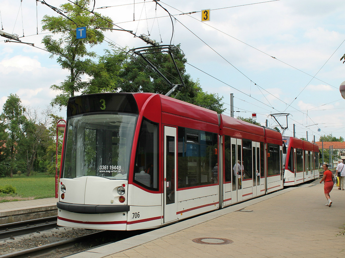 Эрфурт, Siemens Combino Advanced № 706