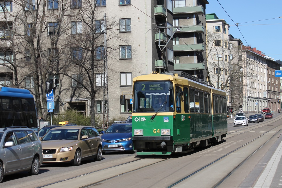 Хельсинки — Эспоо, Valmet NRV1 № 64