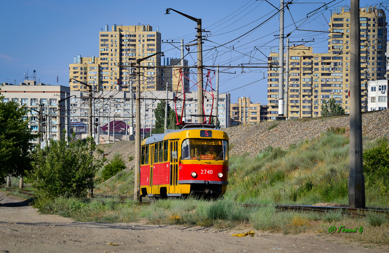 Волгоград, Tatra T3SU № 2740