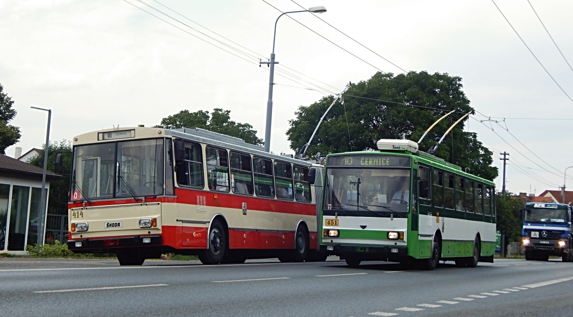 Пльзень, Škoda 14TrM № 451