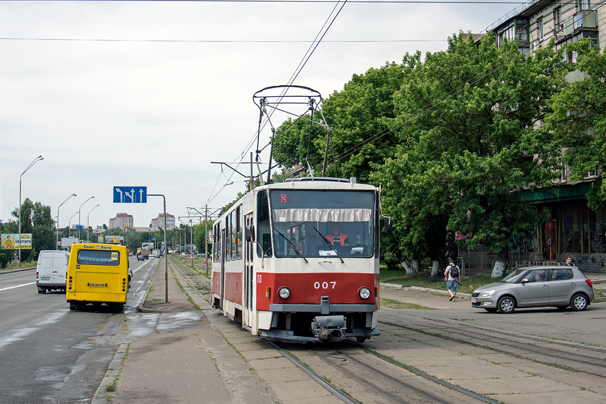 Киев, Tatra T6B5SU № 007