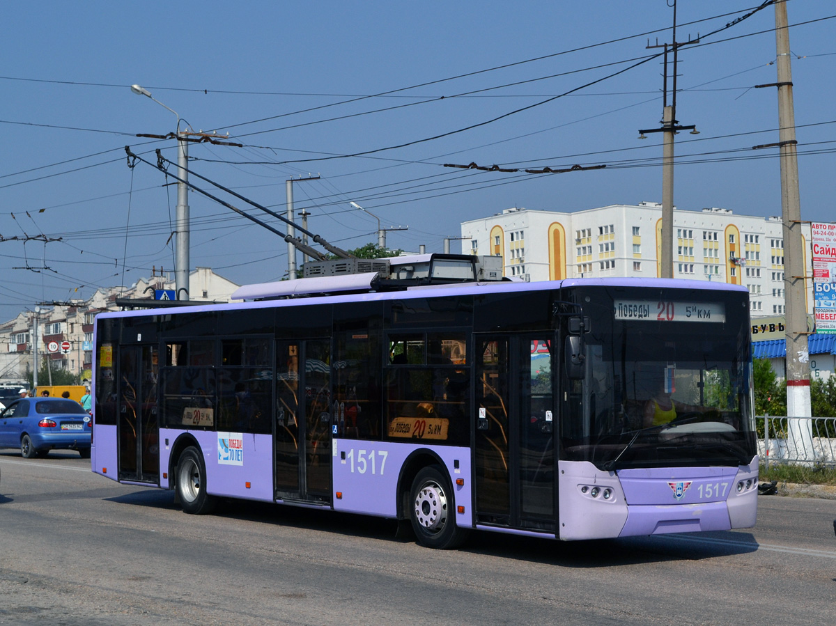 Севастополь, ЛАЗ E183A1 № 1517