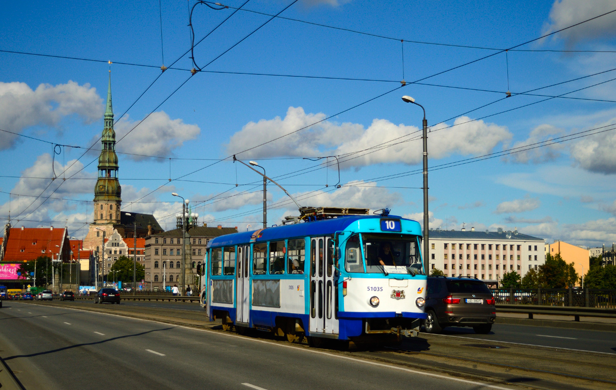Рига, Tatra T3A № 51035
