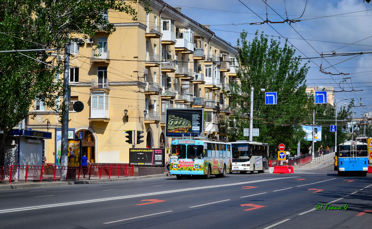 Volgograd, ZiU-682G [G00] č. 1184; Volgograd, ZiU-682V-012 [V0A] č. 1178