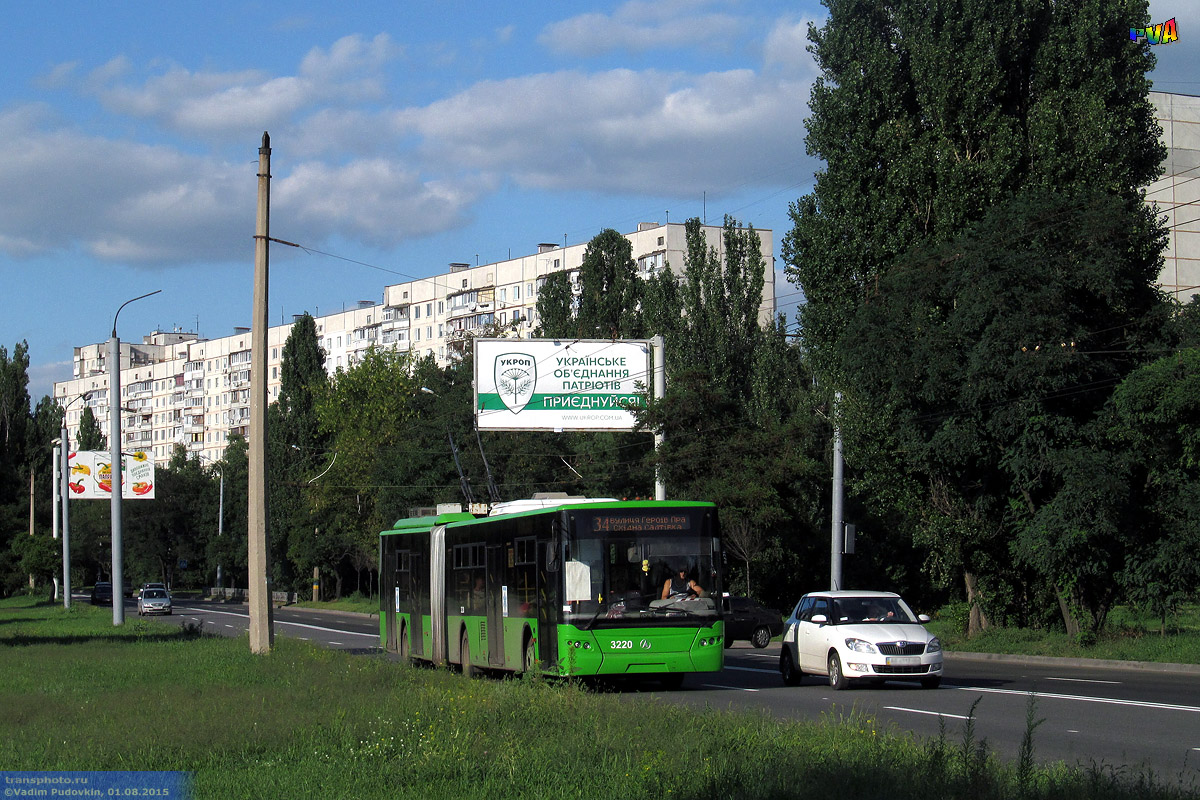 Харьков, ЛАЗ E301D1 № 3220