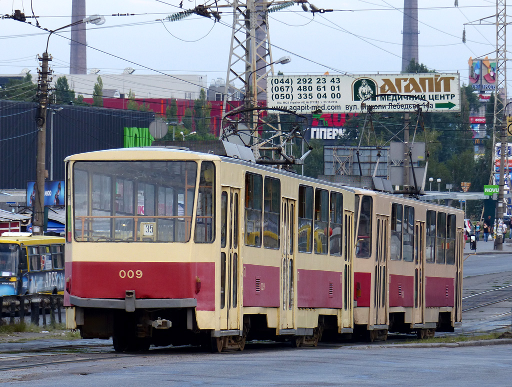 Киев, Tatra T6B5SU № 009