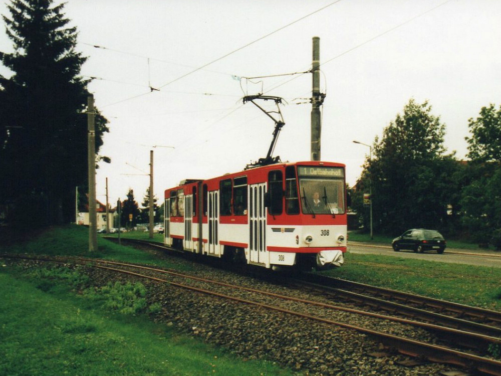 Гота, Tatra KT4D № 308