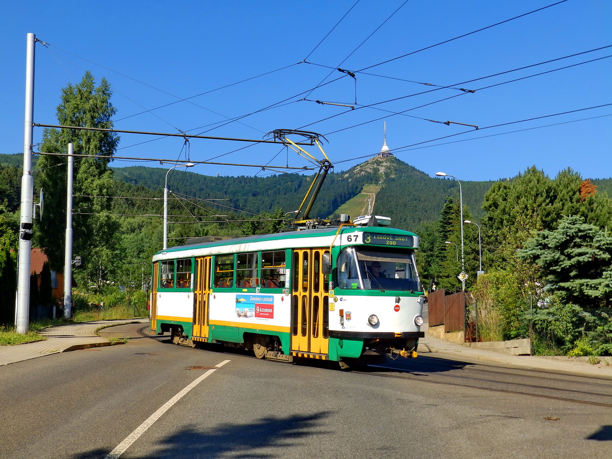Reichenberg ― Gablonz an der Neiße, Tatra T3M.04 Nr. 67