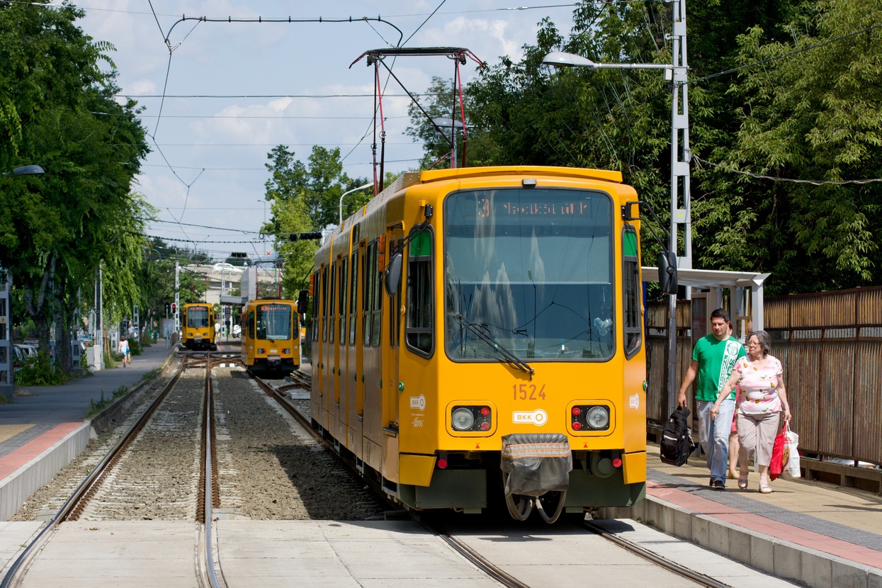 Будапешт, Duewag TW6000 № 1524