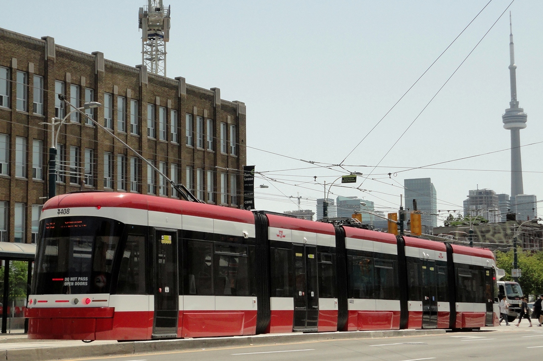 Toronto, Bombardier Flexity Toronto Br. 4408