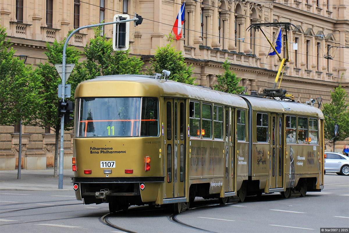Брно, Tatra K2P № 1107