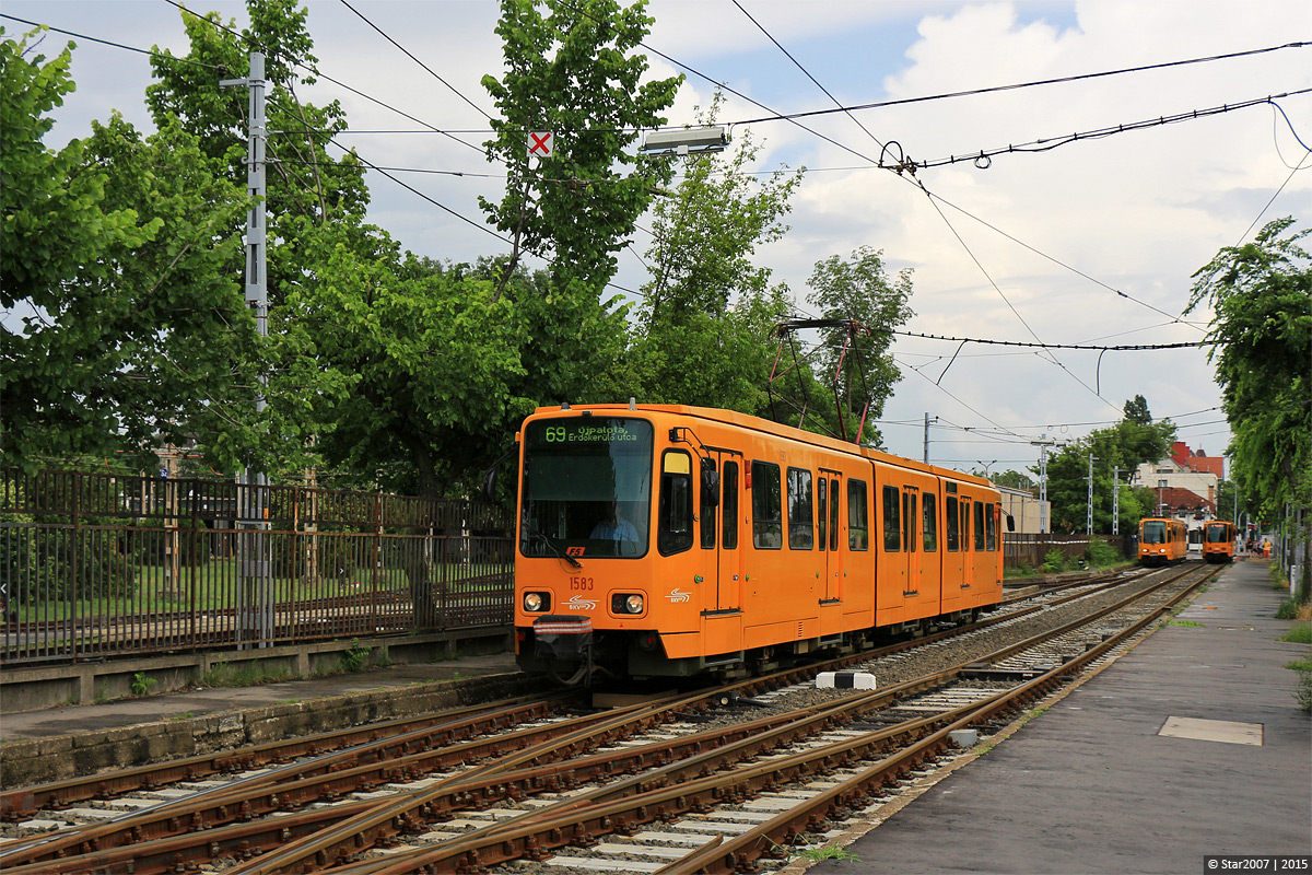 Будапешт, Duewag TW6000 № 1583