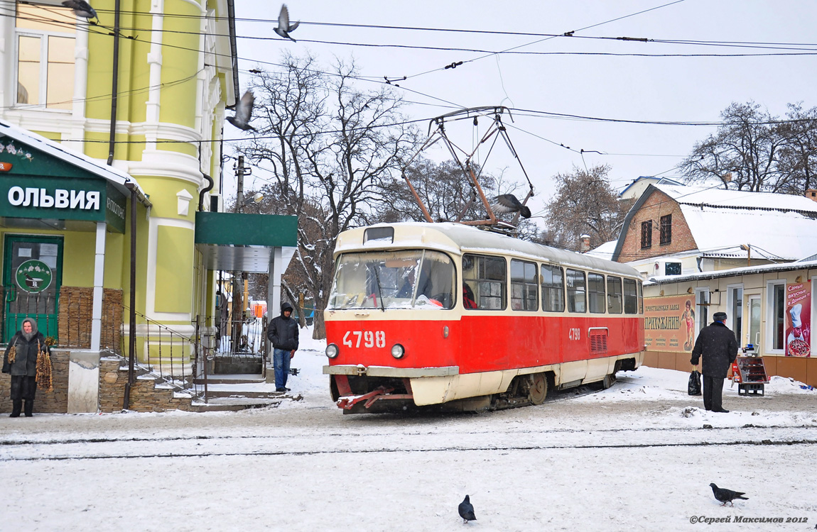 Донецк, Tatra T3SU (двухдверная) № 4798