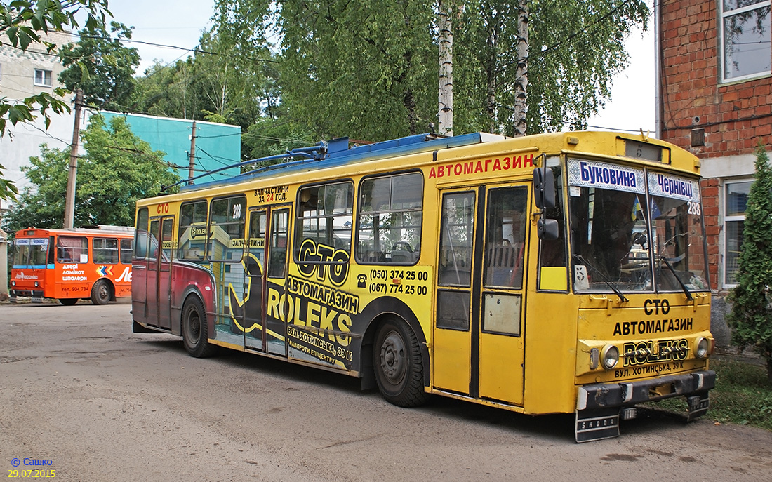 Черновцы, Škoda 14Tr89/6 № 288