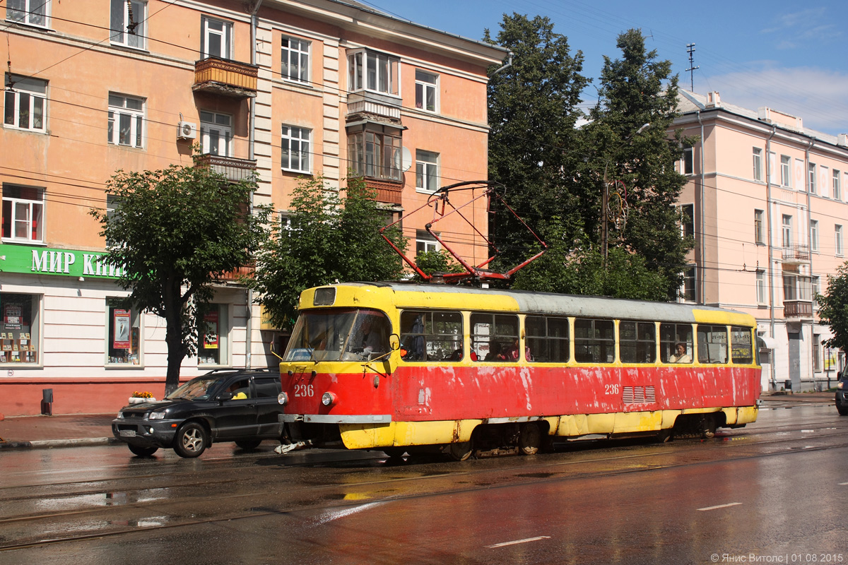 Тверь, Tatra T3SU № 236; Тверь — Трамвайные линии: Пролетарский район