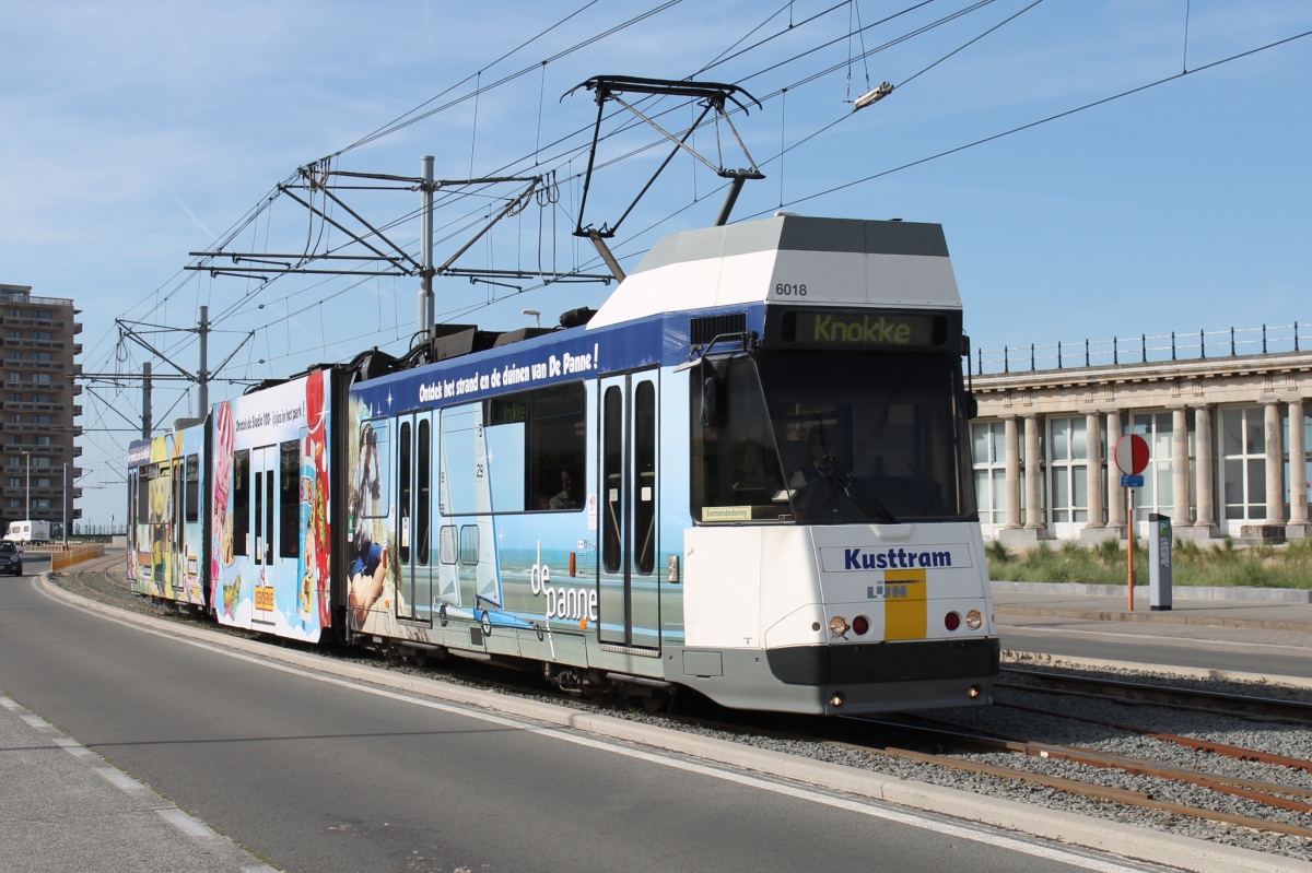 Береговой трамвай, BN/ACEC type 6000 8-axle № 6018