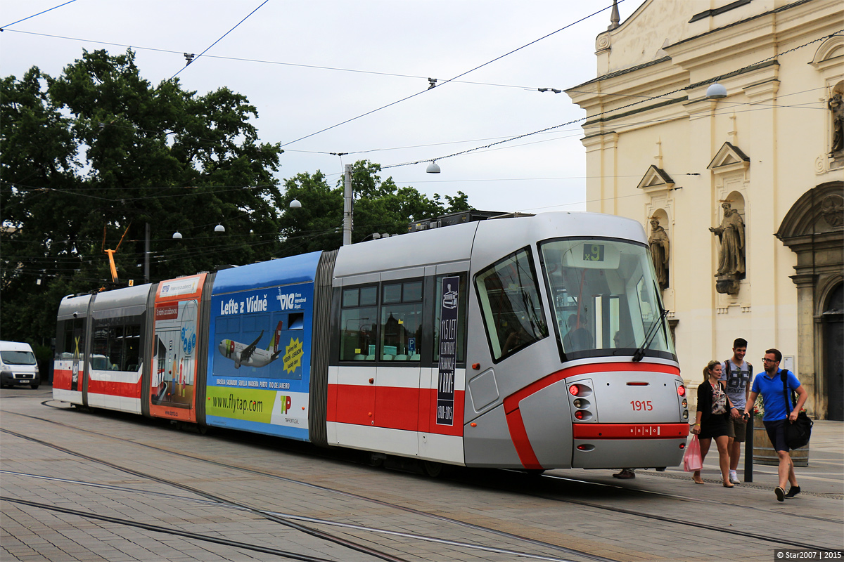 Брно, Škoda 13T Elektra № 1915