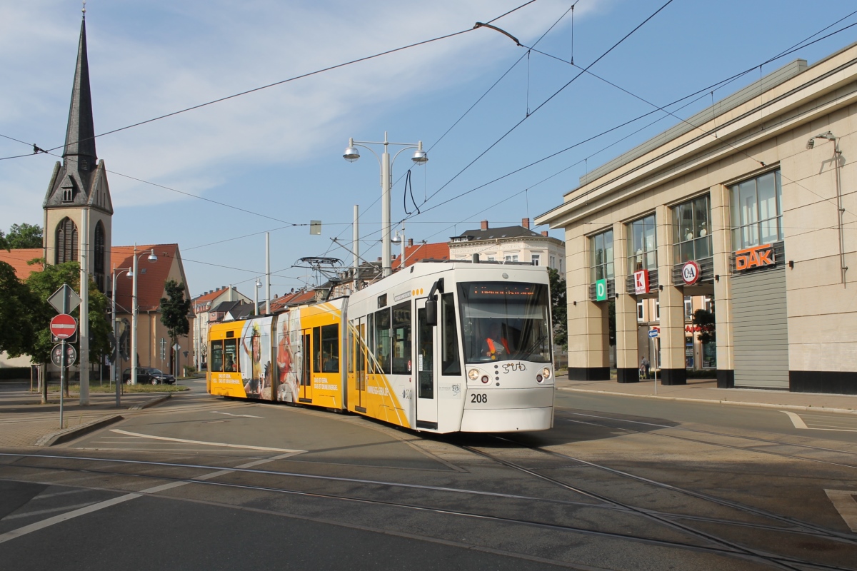 Gera, Alstom NGT8G N°. 208