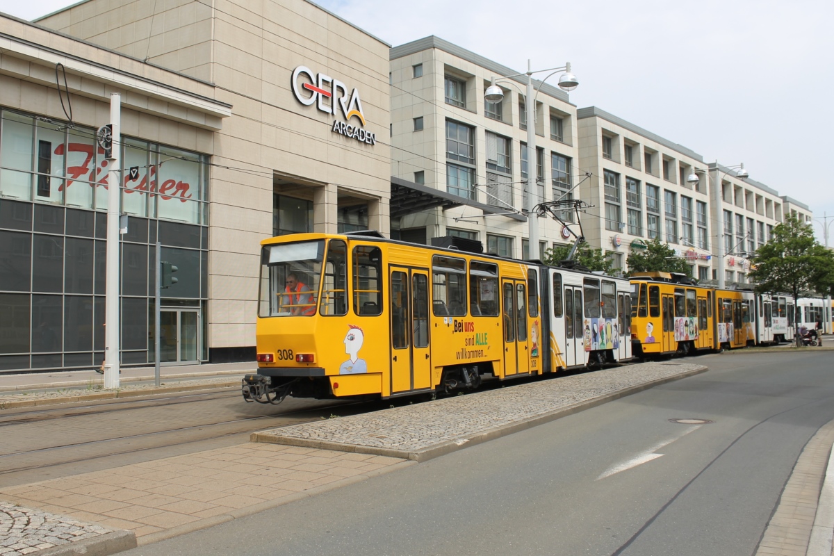 Гера, Tatra KT4DMC № 308