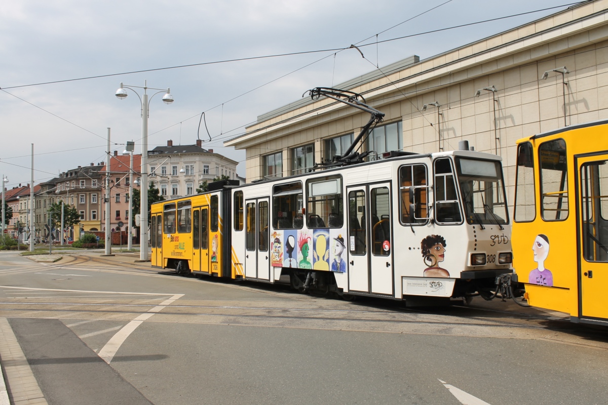 Гера, Tatra KT4DMC № 308