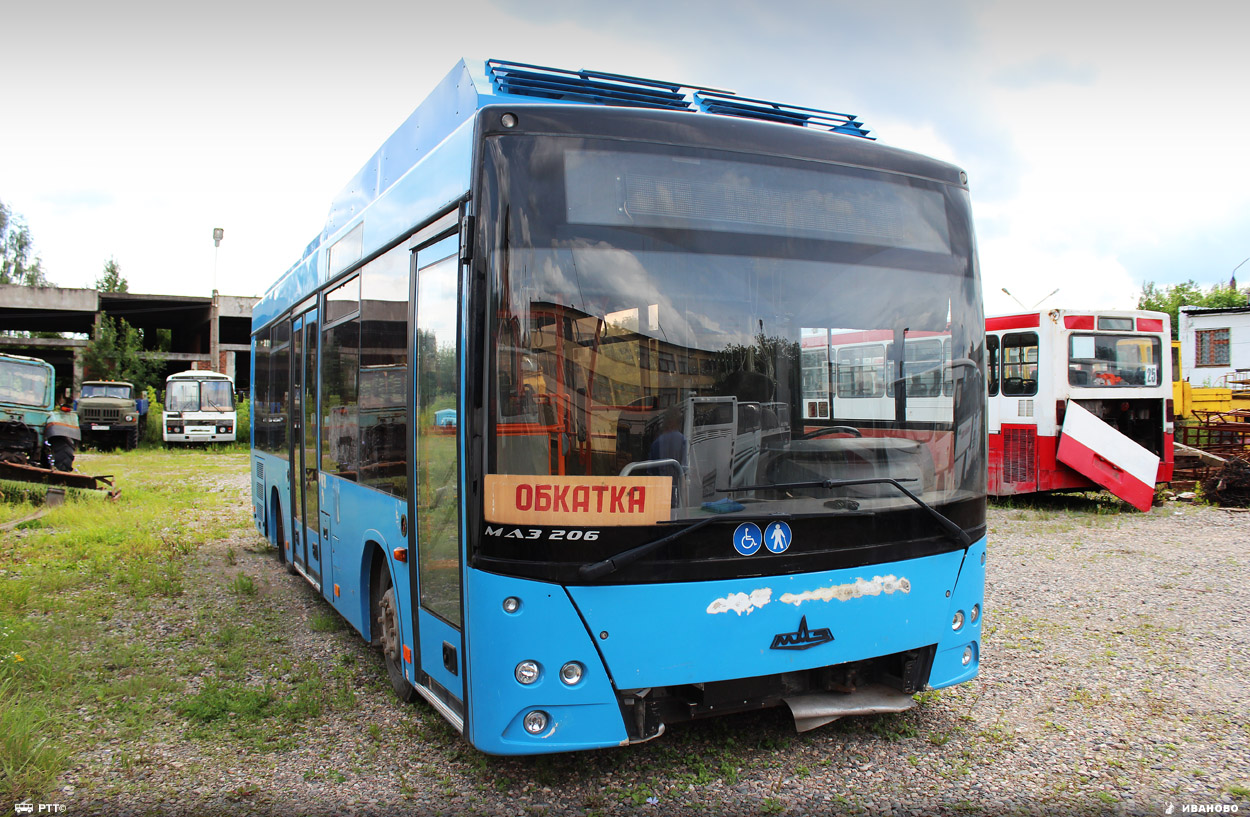 Иваново, МАЗ-206Т № б/н 1
