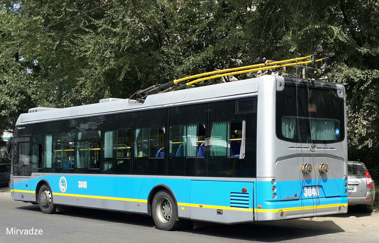 Almaty, YoungMan JNP6120GDZ (Neoplan Kazakhstan) # 3040 Almaty, YoungMan JNP6120GDZ (Neoplan Kazakhstan) # 3040