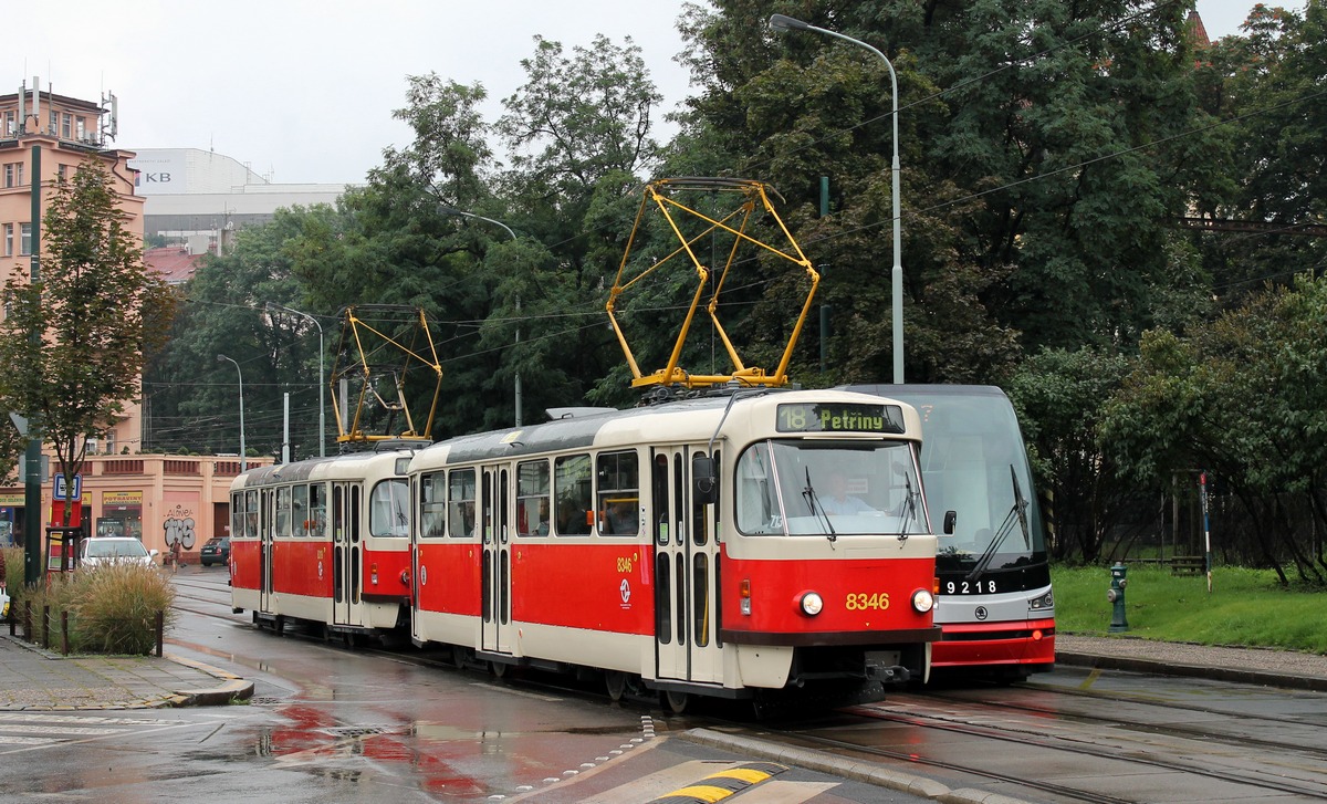 Прага, Tatra T3R.P № 8346