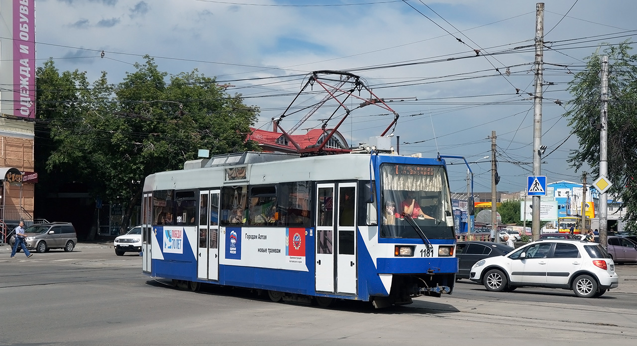 Барнаул, Tatra B3DM КВР Барнаул № 1181
