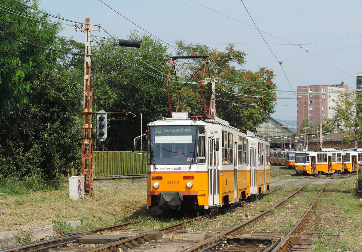 Будапешт, Tatra T5C5K2 № 4073