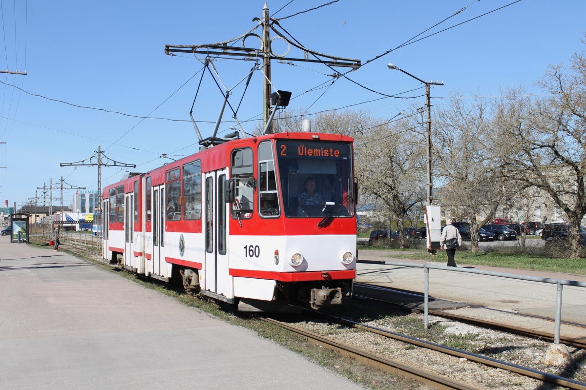 Таллин, Tatra KT4D № 160