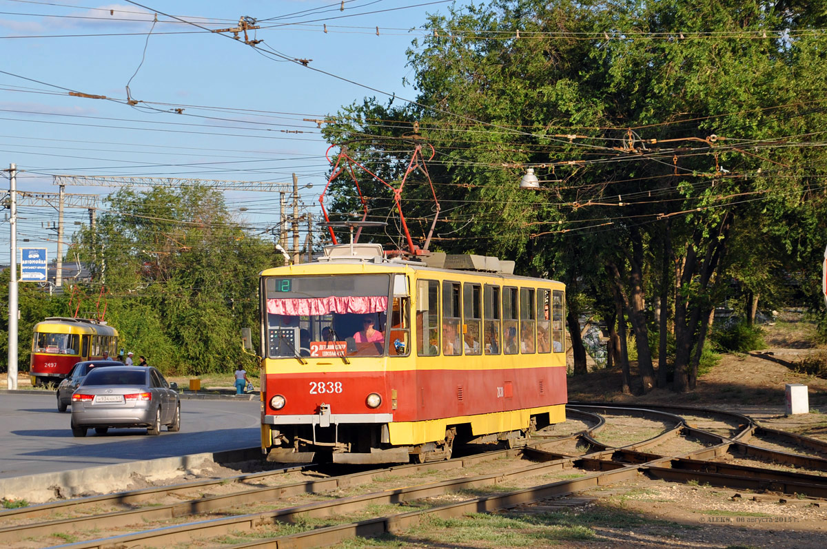 Волгоград, Tatra T6B5SU № 2838