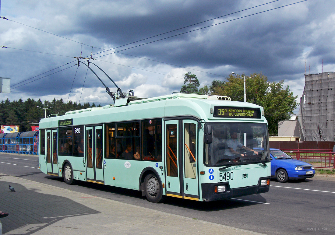 Минск, БКМ 321 № 5490