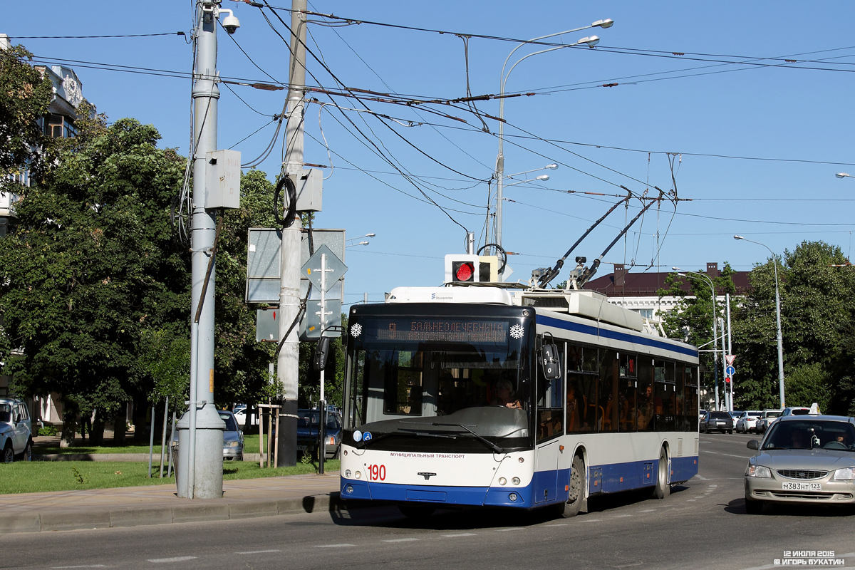 Краснодар, СВАРЗ-МАЗ-6275 № 190