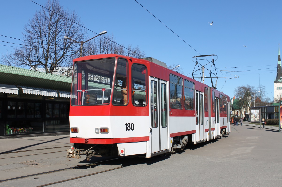 Таллин, Tatra KT4D № 180