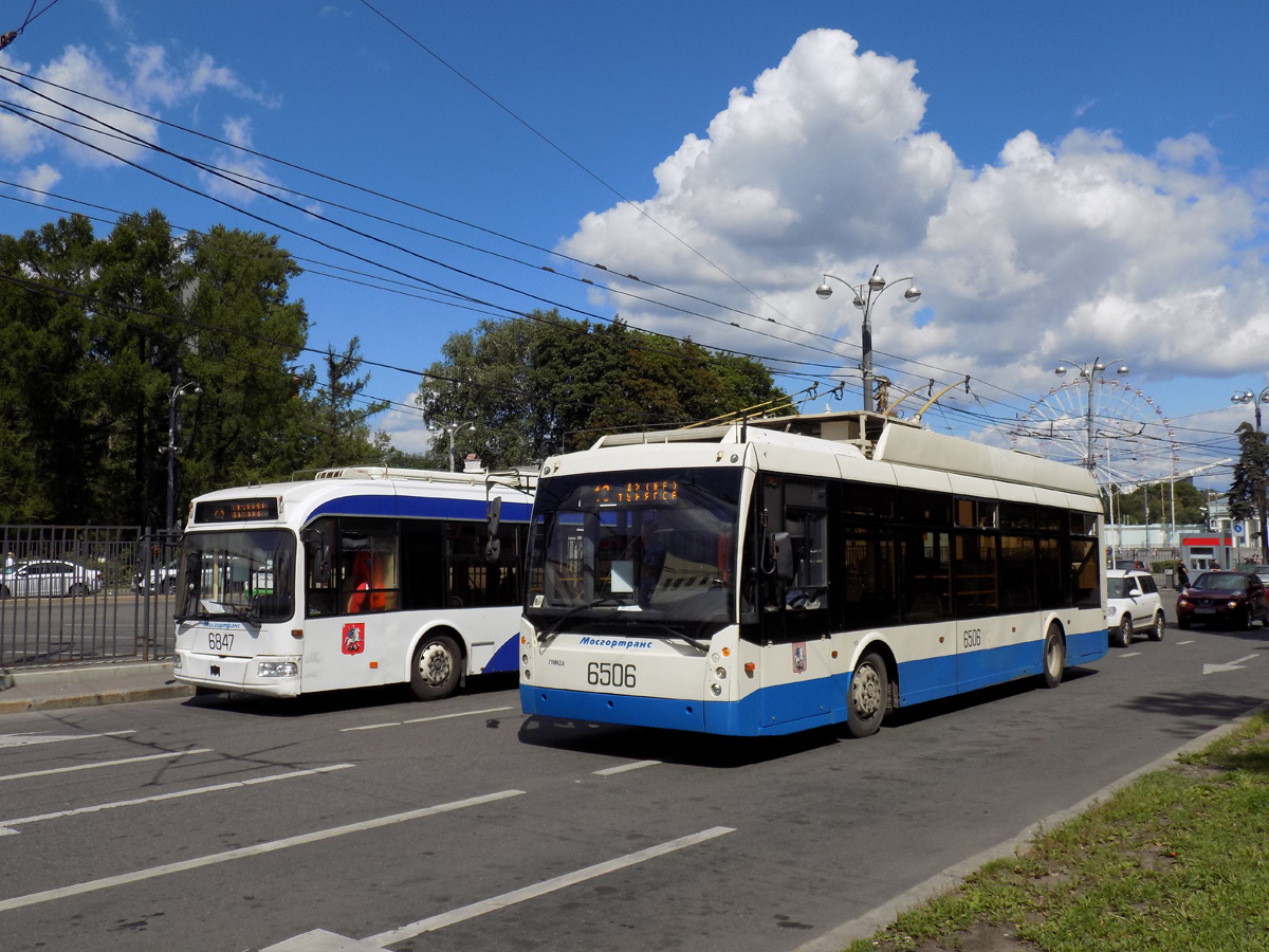 Москва, Тролза-5265.00 «Мегаполис» № 6506