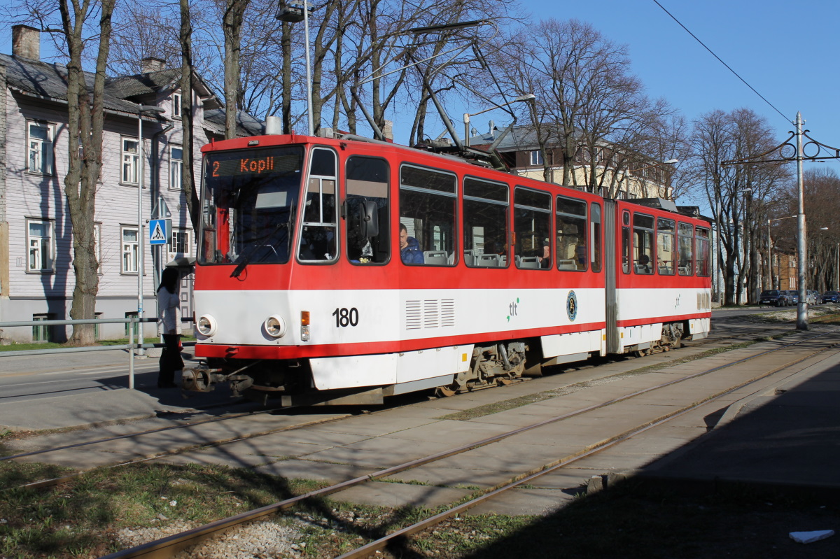 Таллин, Tatra KT4D № 180