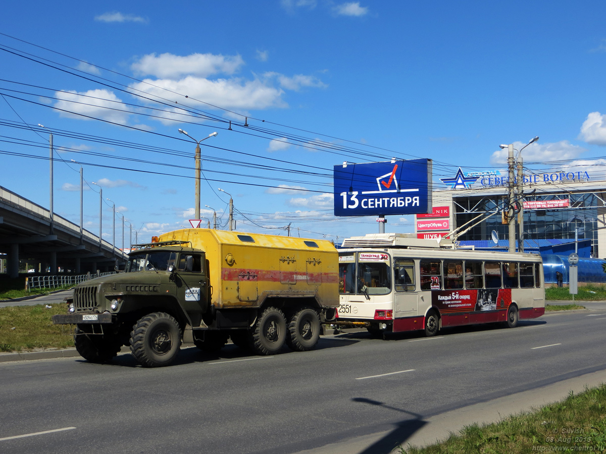 Челябинск, ЛиАЗ-5280 (ВЗТМ) № 2551