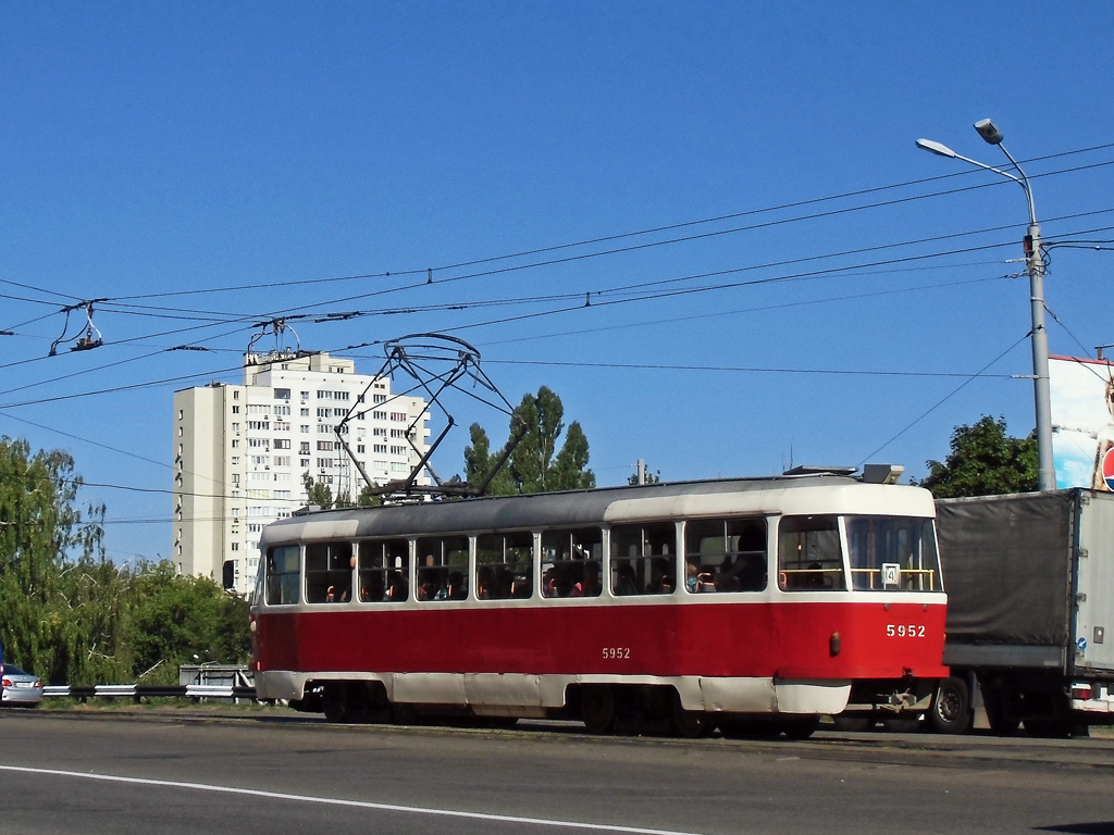 Киев, Tatra T3SU № 5952