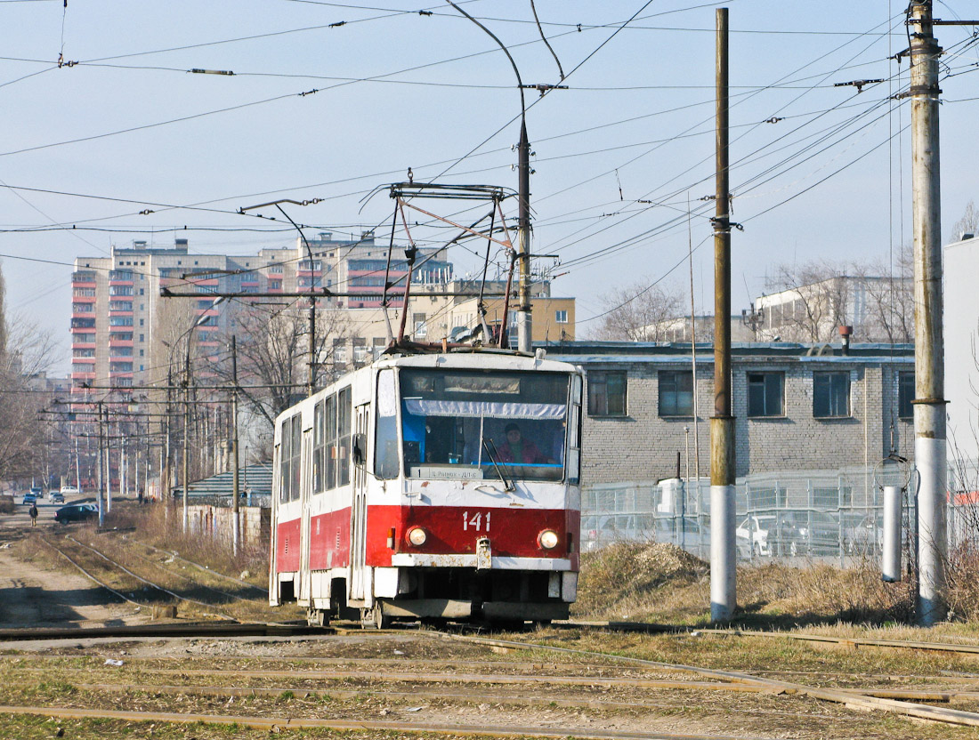 Липецк, Tatra T6B5SU № 141