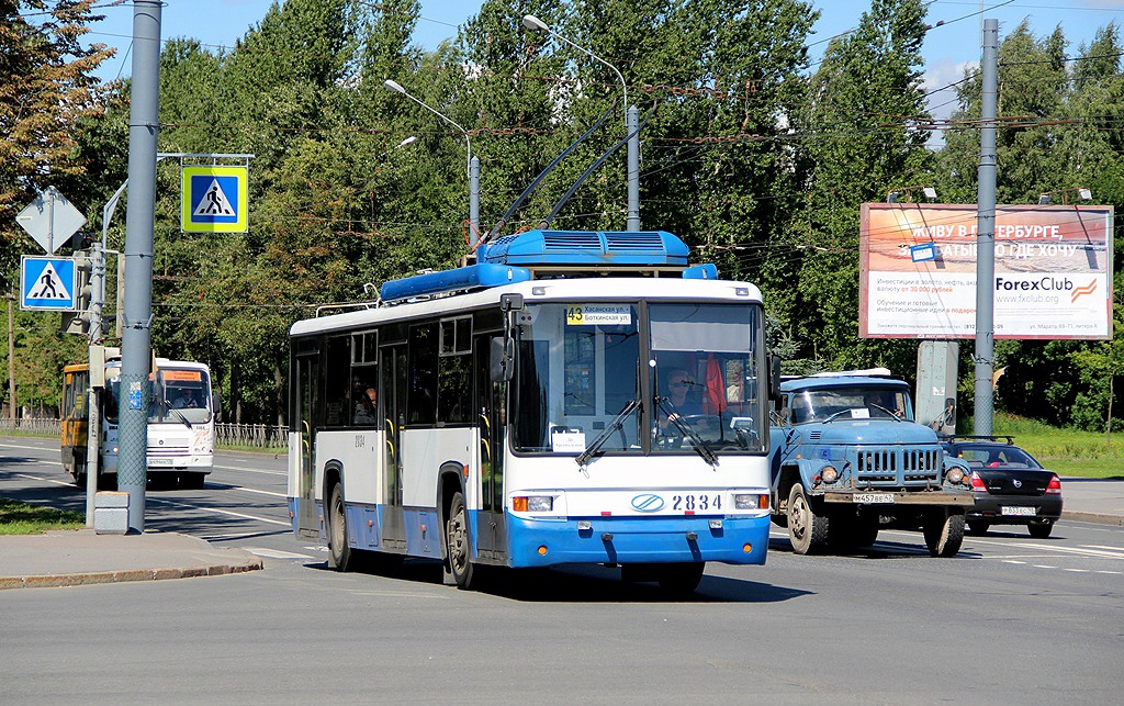 Санкт-Петербург, БТЗ-52768Т № 2834