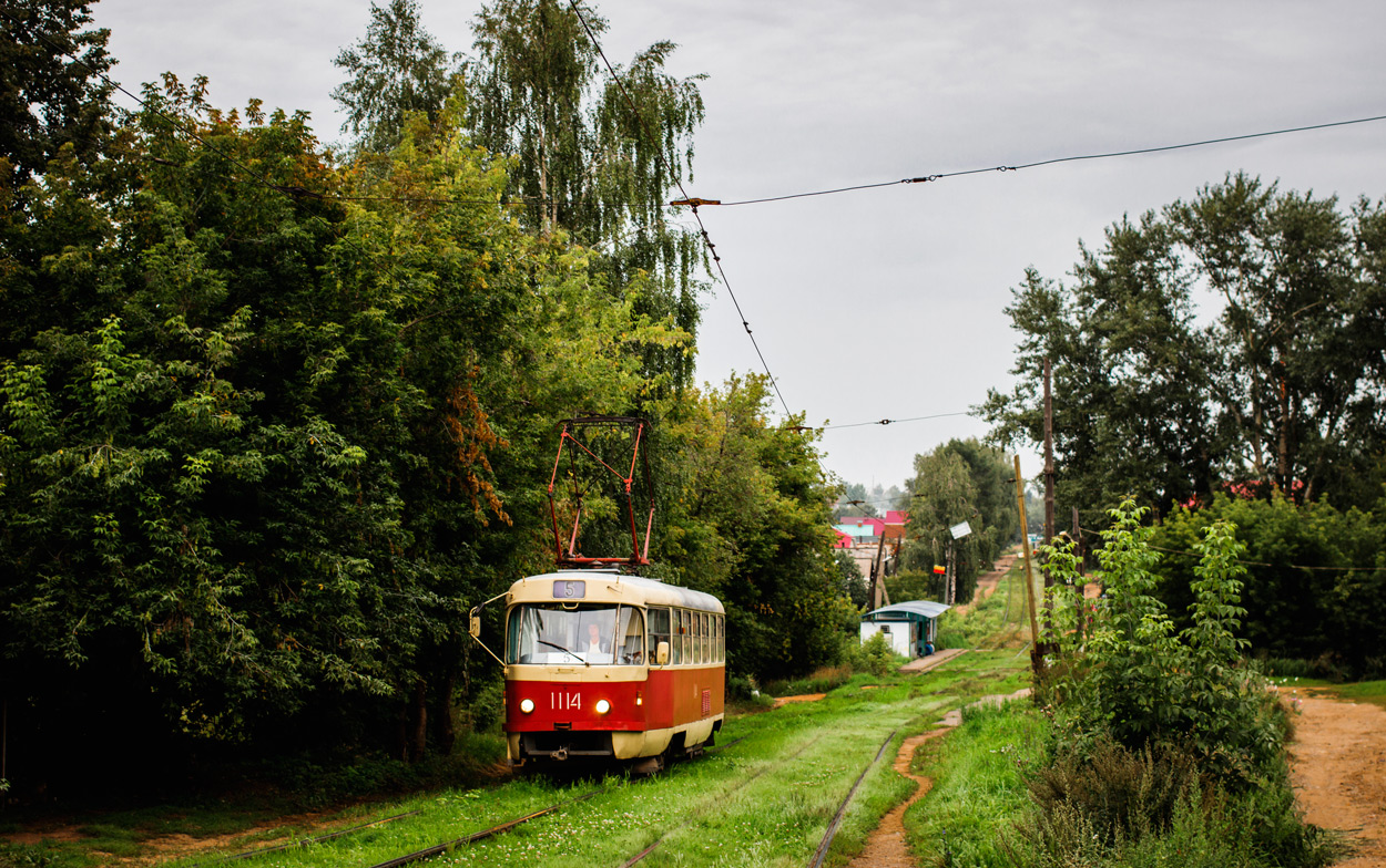 Ижевск, Tatra T3SU (двухдверная) № 1114