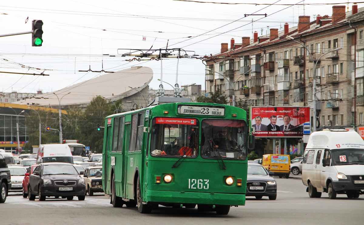 Новосибирск, ЗиУ-682Г [Г00] № 1263