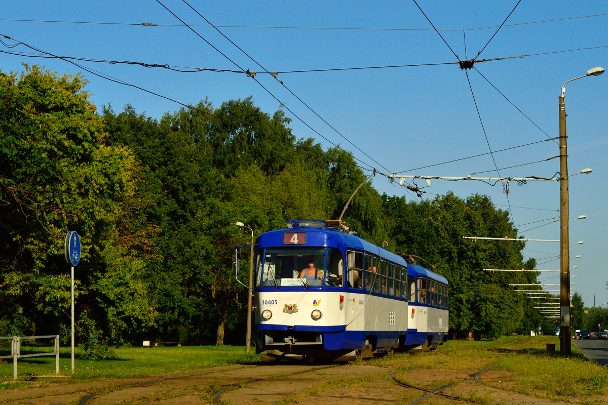 Рига, Tatra T3A № 30405