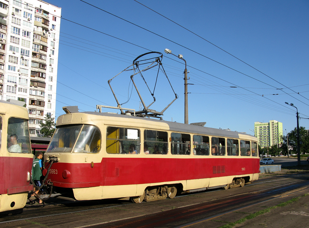Киев, Tatra T3SU № 5663