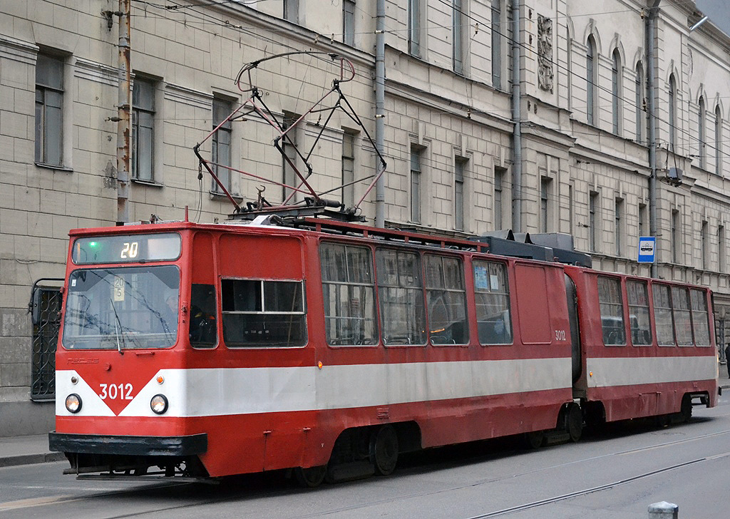 Санкт-Петербург, ЛВС-86К № 3012